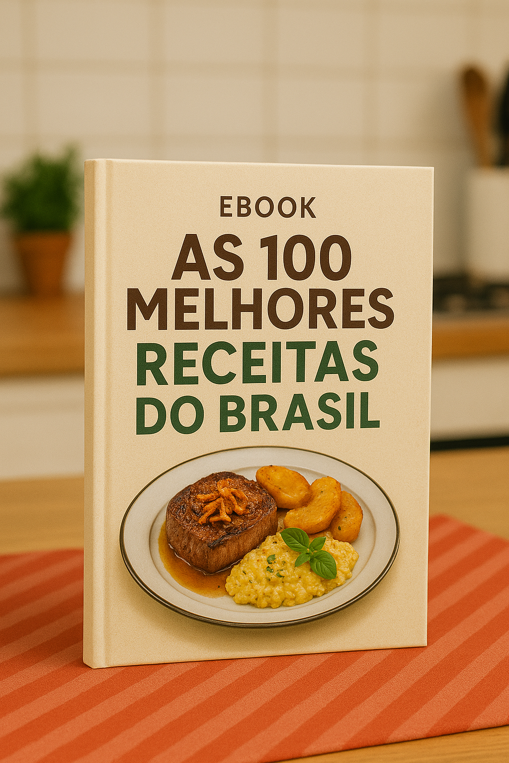 Capa do eBook As 100 Melhores Receitas do Brasil